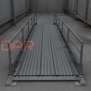 Пандусы стационарные из профильной трубы ПАН - 28 