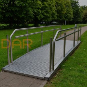 Пандусы стационарные с двумя поручнями ПАН - 68 