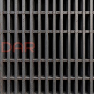 Решетка металлическая каркас полоса с заполнением квадрат РЕШ - 16 