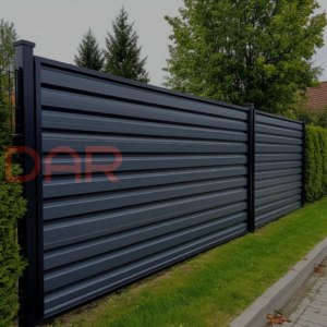 Ограждение из сэндвич панелей ППУ 100 - 150 мм 