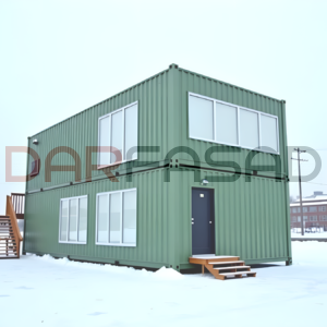 БМ-22 СП - модульное здание из сэндвич-панелей для городского катка 