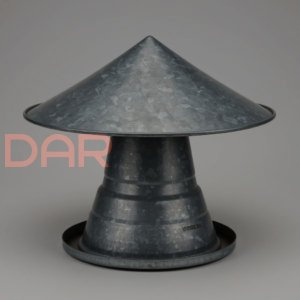 Зонт оцинкованный, d 100 