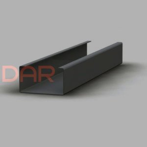 Профиль для фасадов С-образный 50/25/1,2мм длина 3000 мм 